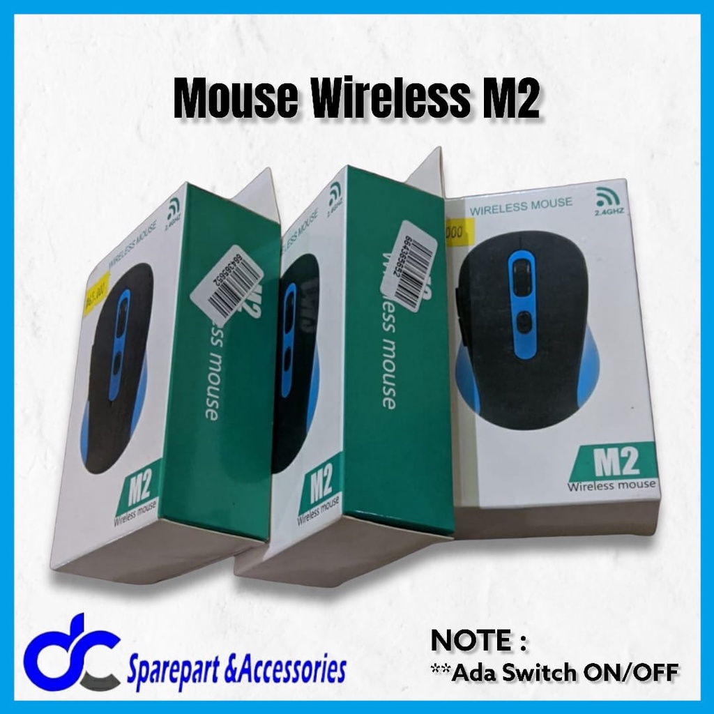 MOUSE WIRELESS M2 2.4Ghz 1600DPI