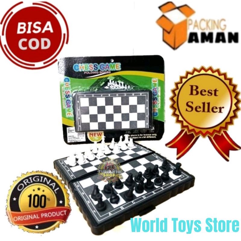 CATUR MAGNET KECIL / PAPAN CATUR MINI