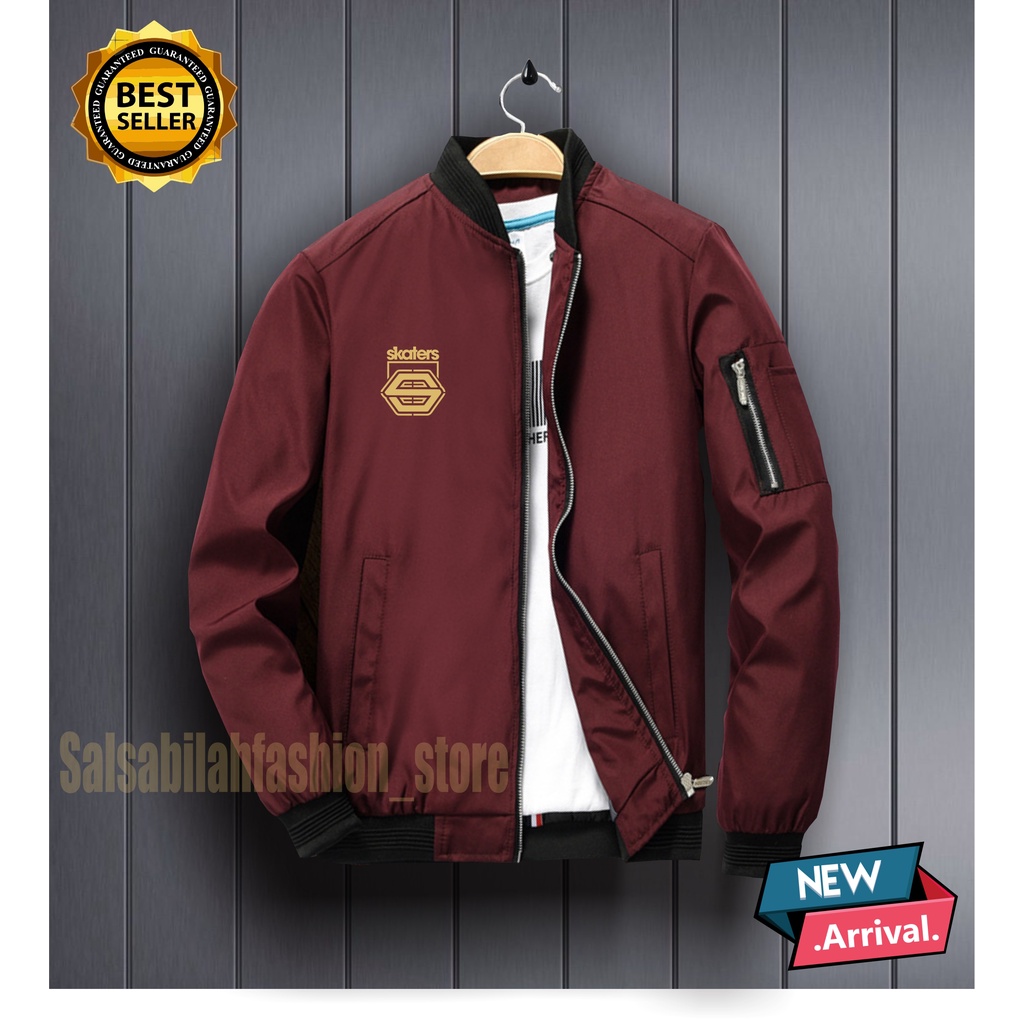 Jaket Bomber Kasual Premium Parasut semi anti air PRIA WANITA SKTR