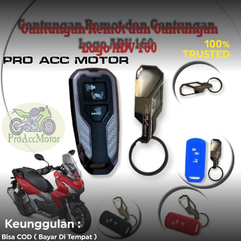 cover remot dan gantungan kunci new adv 160 terbaru