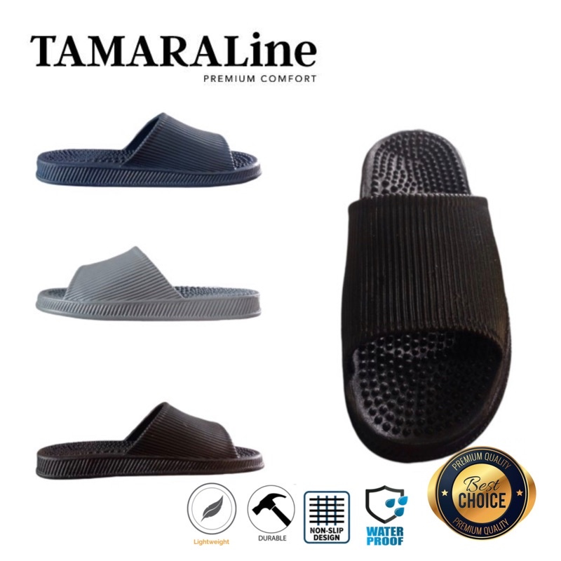 Sandal Karet Selop Wanita Unisex Rematik Premium Murah Promo TamaraLine 222 W