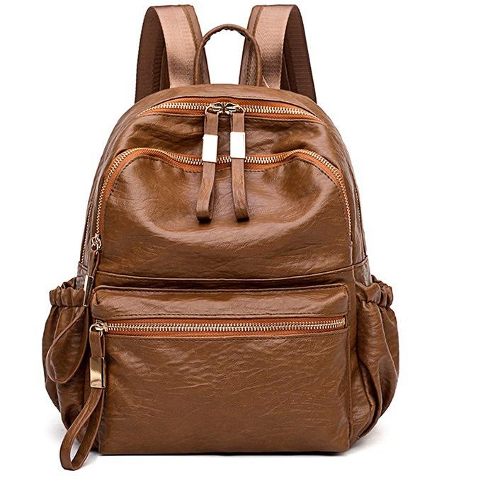 Promo Spesial 10.10  SALE TAS RANSEL IMPORT WANITA BADOO 2018 BAHAN PU / KULIT TAS FASHION KOREA JAP