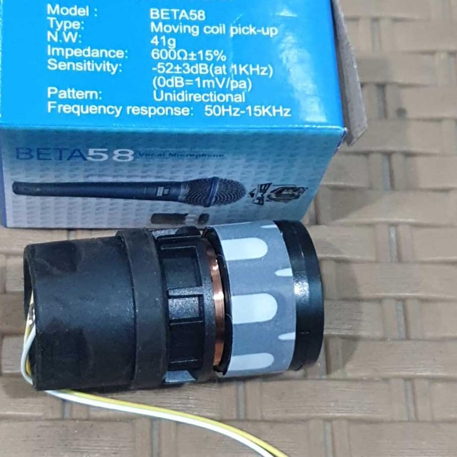 Termurah dan terbaik Spul Mic / Spool Microphone BMA BETA58 / BETA 58 ori