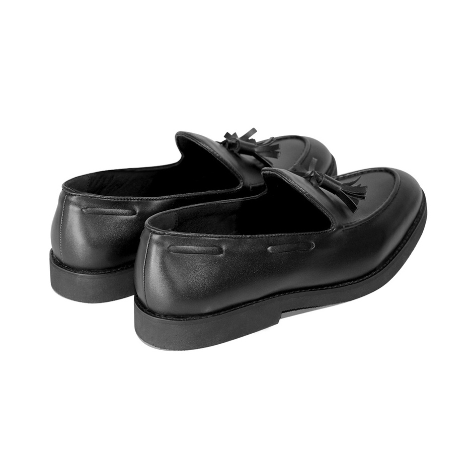 VICTORY BLACK |ManNeedMe x Lvnatica| Sepatu Loafers Pria Formal Kantor