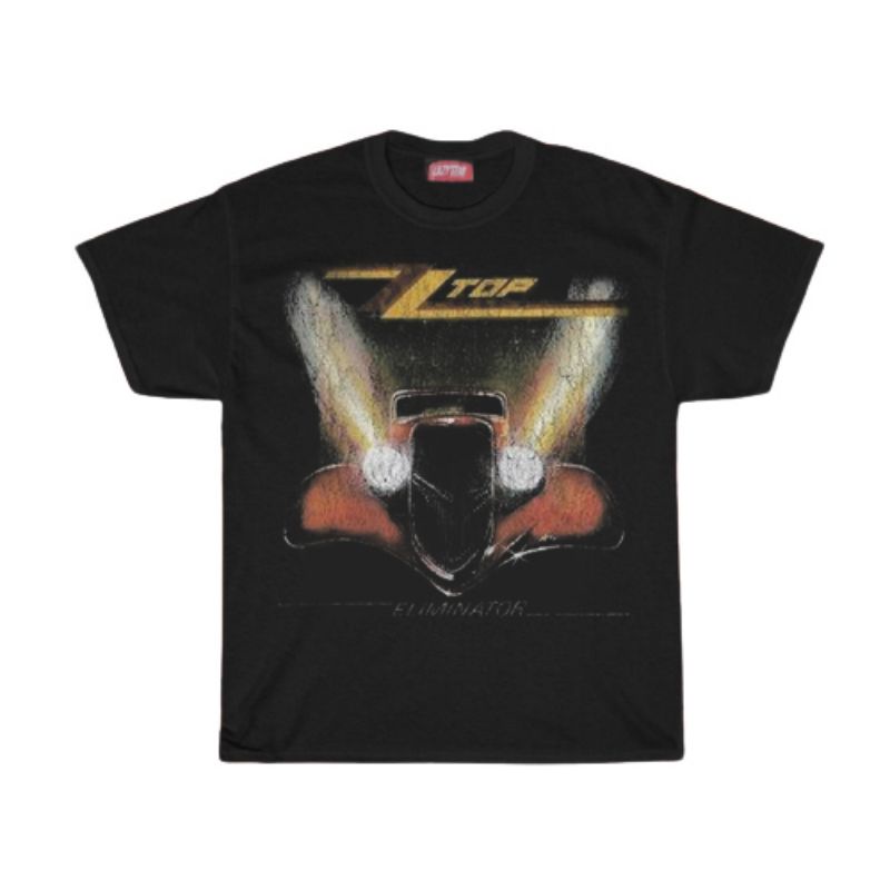 KAOS / T SHIRT / ZZ TOP / KAOS BAND ZZ TOP ELIMINATOR