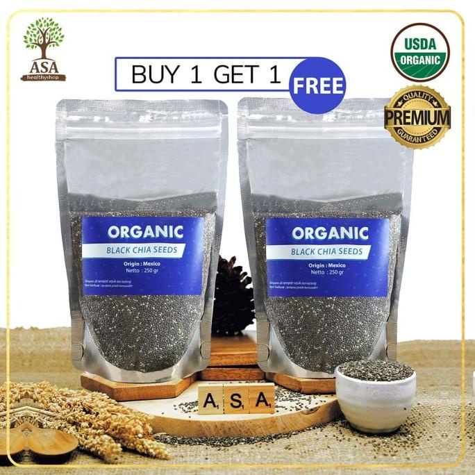 

Organic Chia Seed Mexico 250gr Buy 1 Get 1