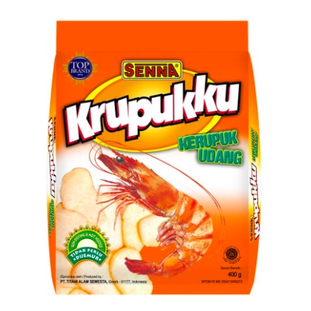 

Kerupuk Instant Senna Krupukku Udang 400g