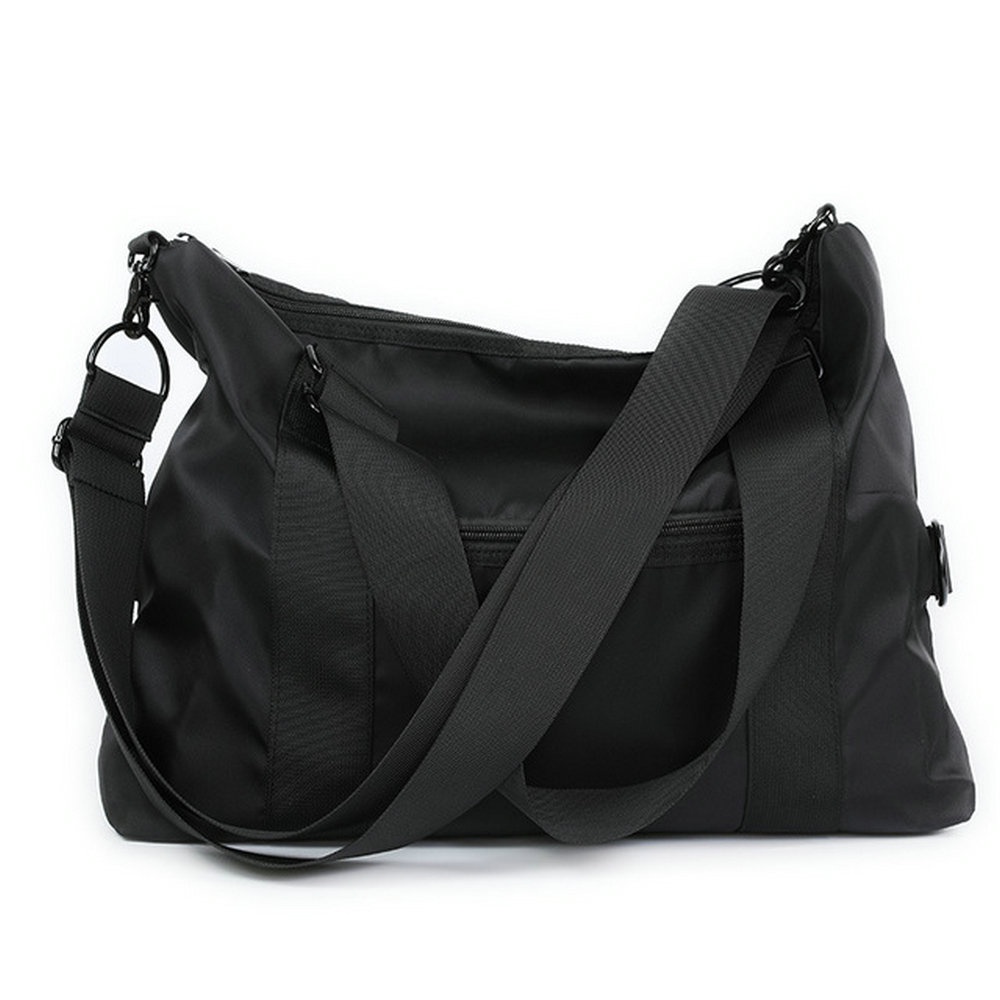 SmallLee Nylon Tas Berjalanan Tas Kemampuan Besar Tas Bagasi Kecil Tas Shoulder Kasual Tas Shoulder Kasual Messenger Tote untuk laki-laki