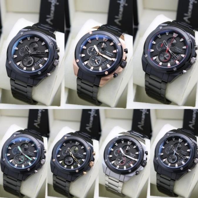 [ Original ] Jam Tangan Pria Alexandre Christie 6646 Ac 6646 Mc Nekalistore