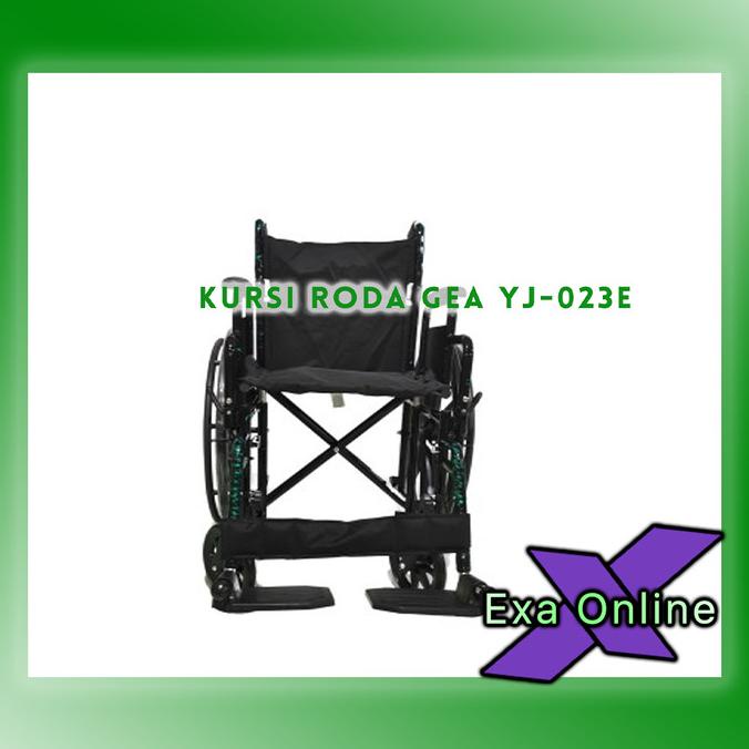 Kursi Roda Gea YJ-023E Black & Green