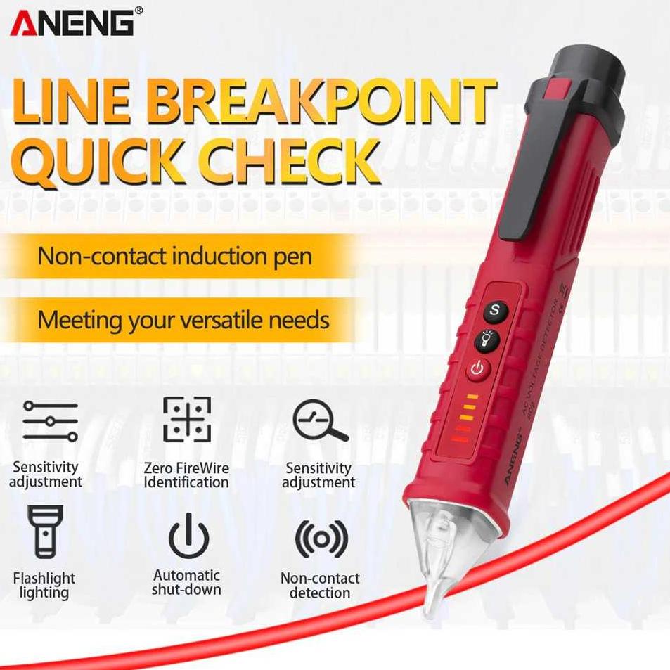 Jual Dijamin Miring harga.. ANENG Testpen Tespen Listrik Digital Non