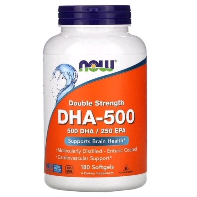 Now Foods DHA - 500 Omega 3 EPA (180)
