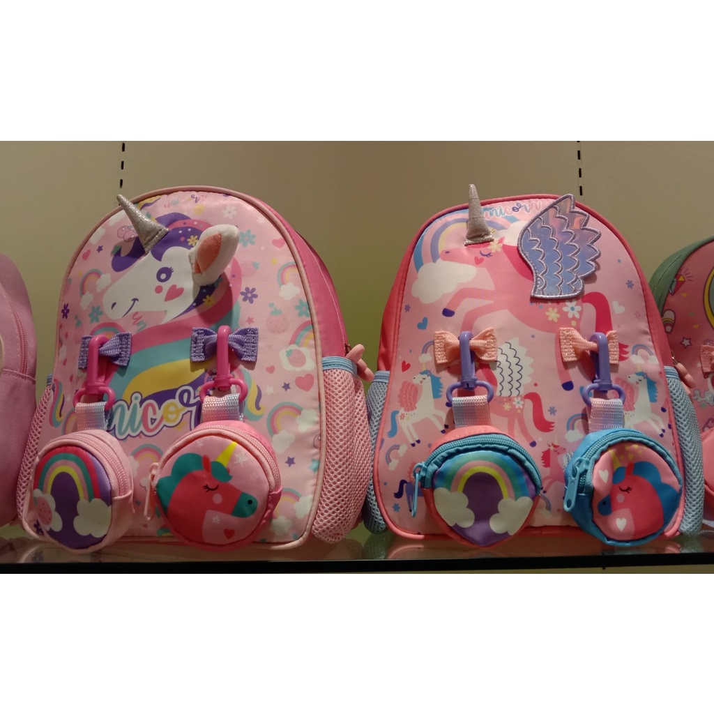 (RS.233) MINI BAG TAS RANSEL ANAK UNICORN MERK VEST BY ELIZABETH