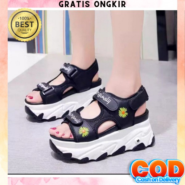 Sepatu Wadges Cewek Korea Spatu Weges Sendal Weges Import Wedges Wanita Import Premium Wajes Wanita 