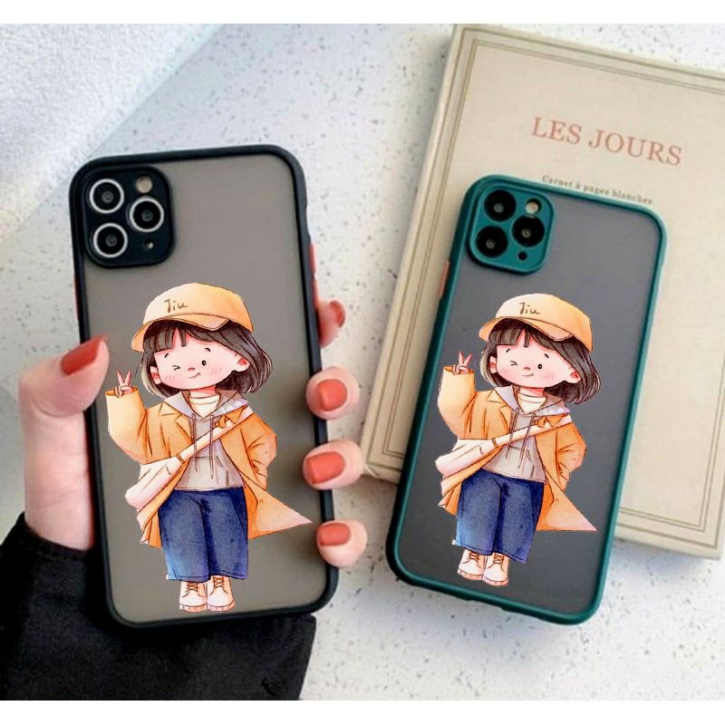 AA23 Softcase Girls Kamera  for Xiaomi Redmi 2 2s 3s 4A 4X 5A 5 5+ 6 6A 7 7A 8 8A 9 9A 9i Prime 9C 9T 10 10A 10C 11 Note 2 3 4 4X 5A 6 Pro 10s 11s