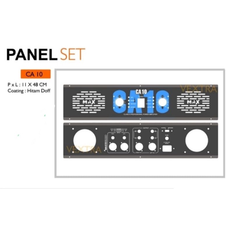 Plat panel ampli CA 10