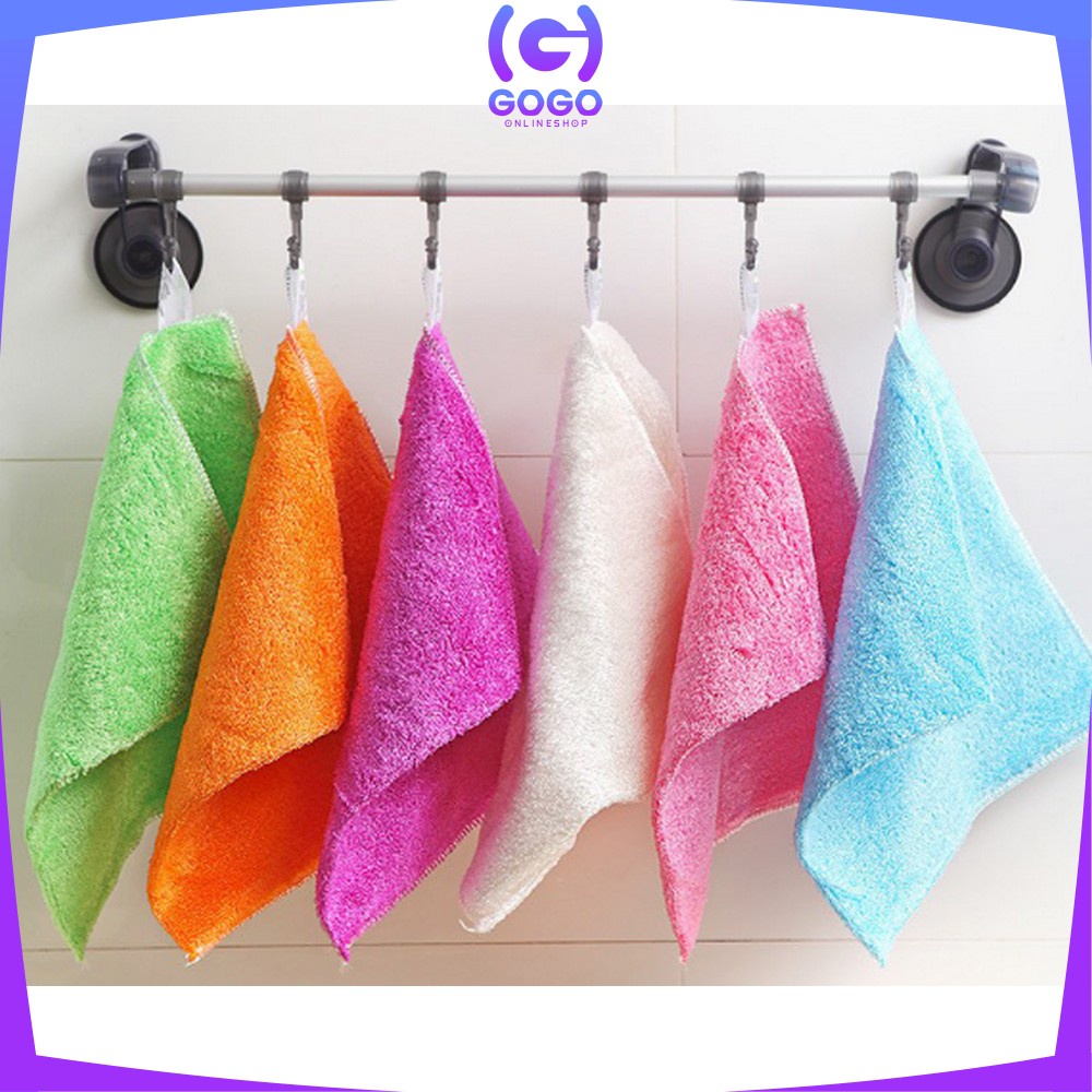 GOGO-C100 Kain Lap Microfiber Kain Handuk Towel / Kain Serbaguna / Serbet Dapur / Kain Lap Piring / Kain Lap Dapur