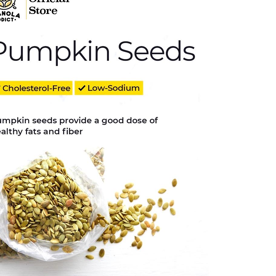 

artB6n1M--Granola Addict - Roasted Pumpkin Seed / Biji Labu Panggang 500G