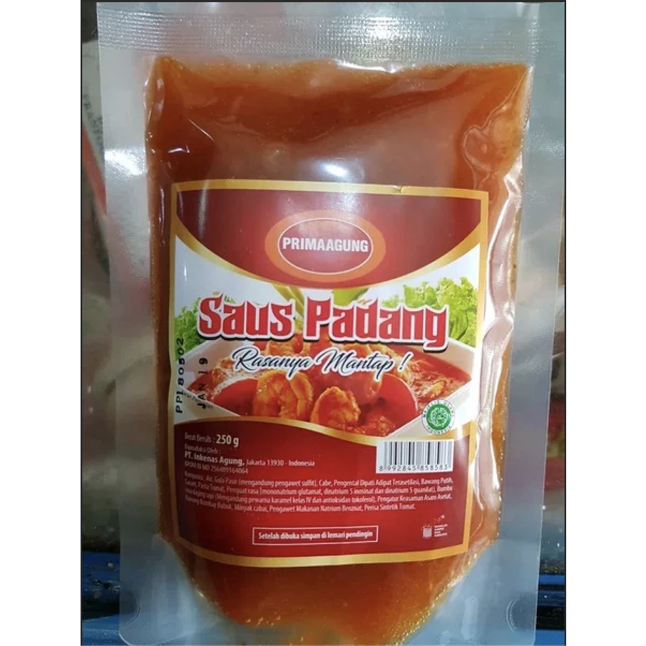 Prima Agung Saus Padang 250gr