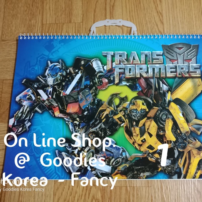 

Cuci Gudang Ori Korea Buku Gambar Spiral Transformer Ready Stock Sale!!!