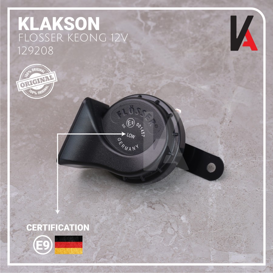 KLAKSON KEONG MOBIL MOTOR FLOSSER GERMANY  - TANPA KABEL