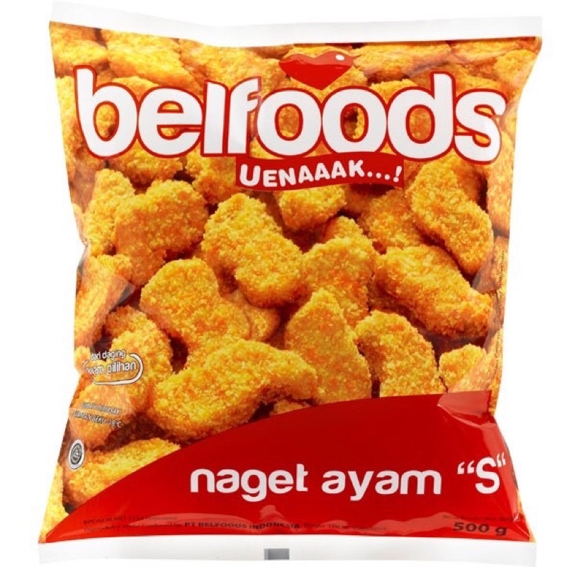 

Belfoods Uenak small nugget 500gr - Naget Ayam S