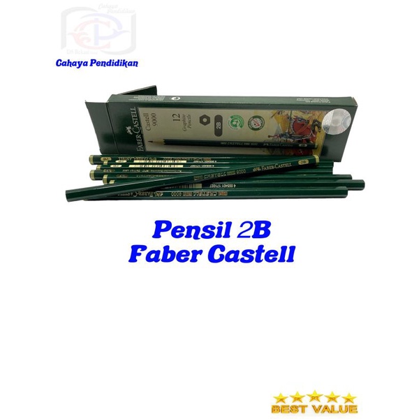 

Pensil 2B Faber Castell