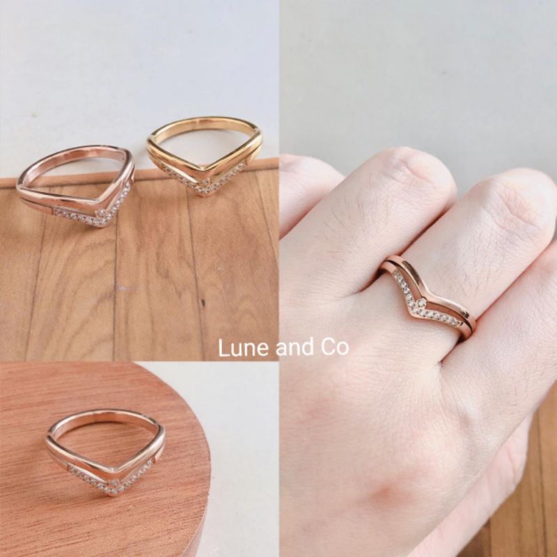 Cincin Titanium Fuji 2Tingkat_CS226