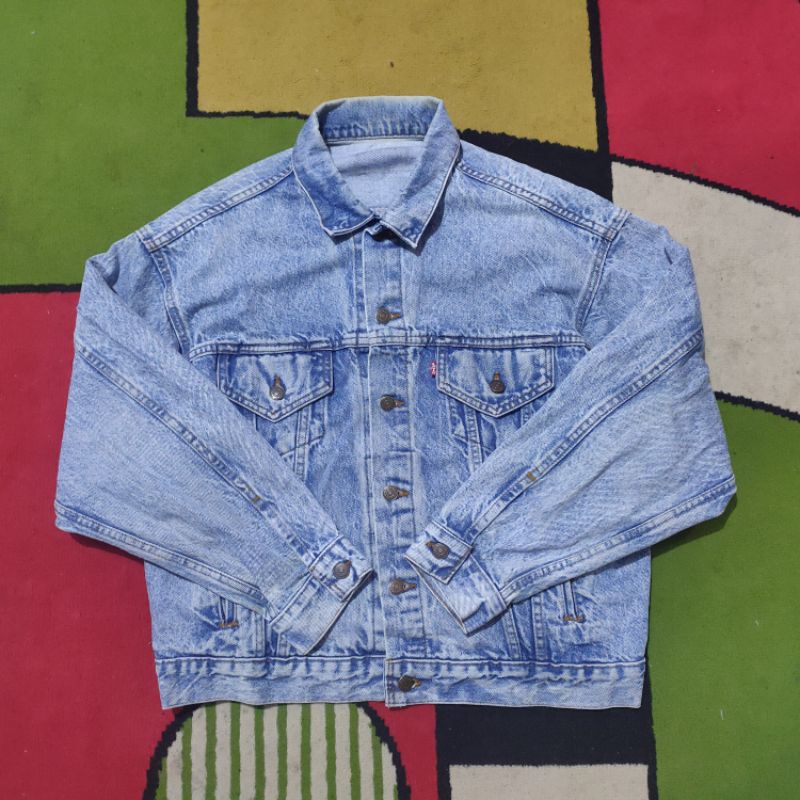 trucker levis vintage second original usa