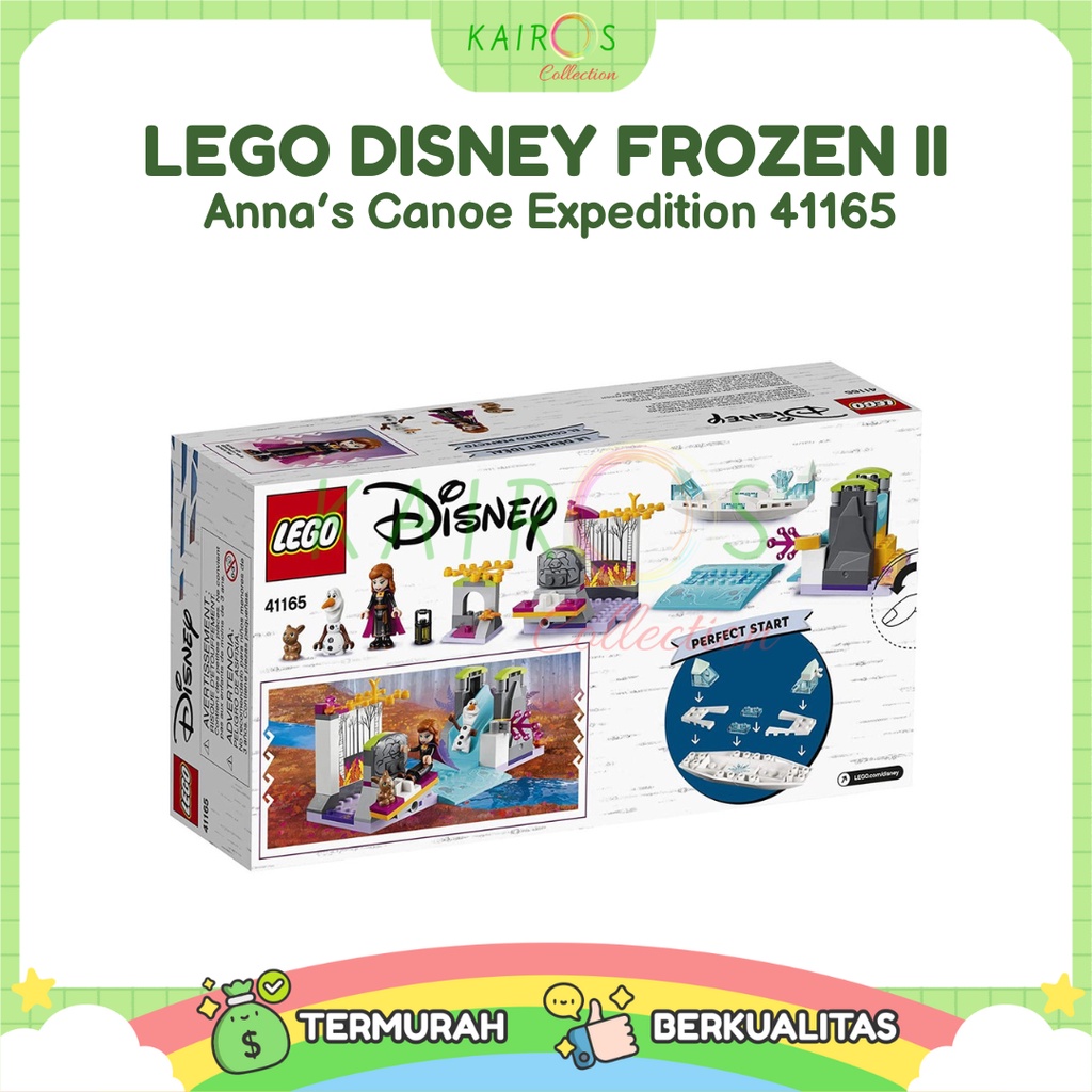 Lego Disney Frozen II Anna’s Canoe Expedition 41165