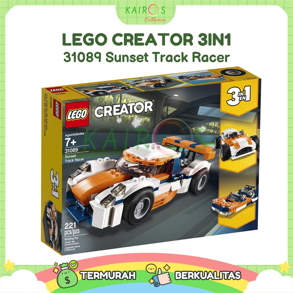 Lego Creator 3in1 31089 Sunset Track Racer