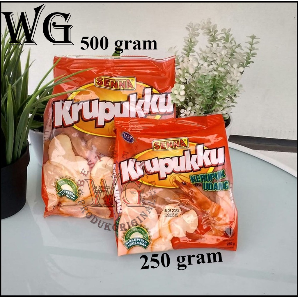 

Bahan Mentah - Kerupuk Lokal - Senna Krupukku - Rasa Udang - 500 Gram