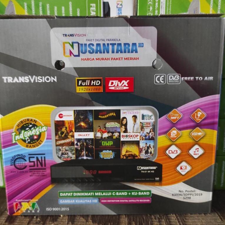 KIRIM HARI INI TRANSVISION NUSANTARA HD BLACKBERRY BONUS 1 BULAN (ART. Q0542)