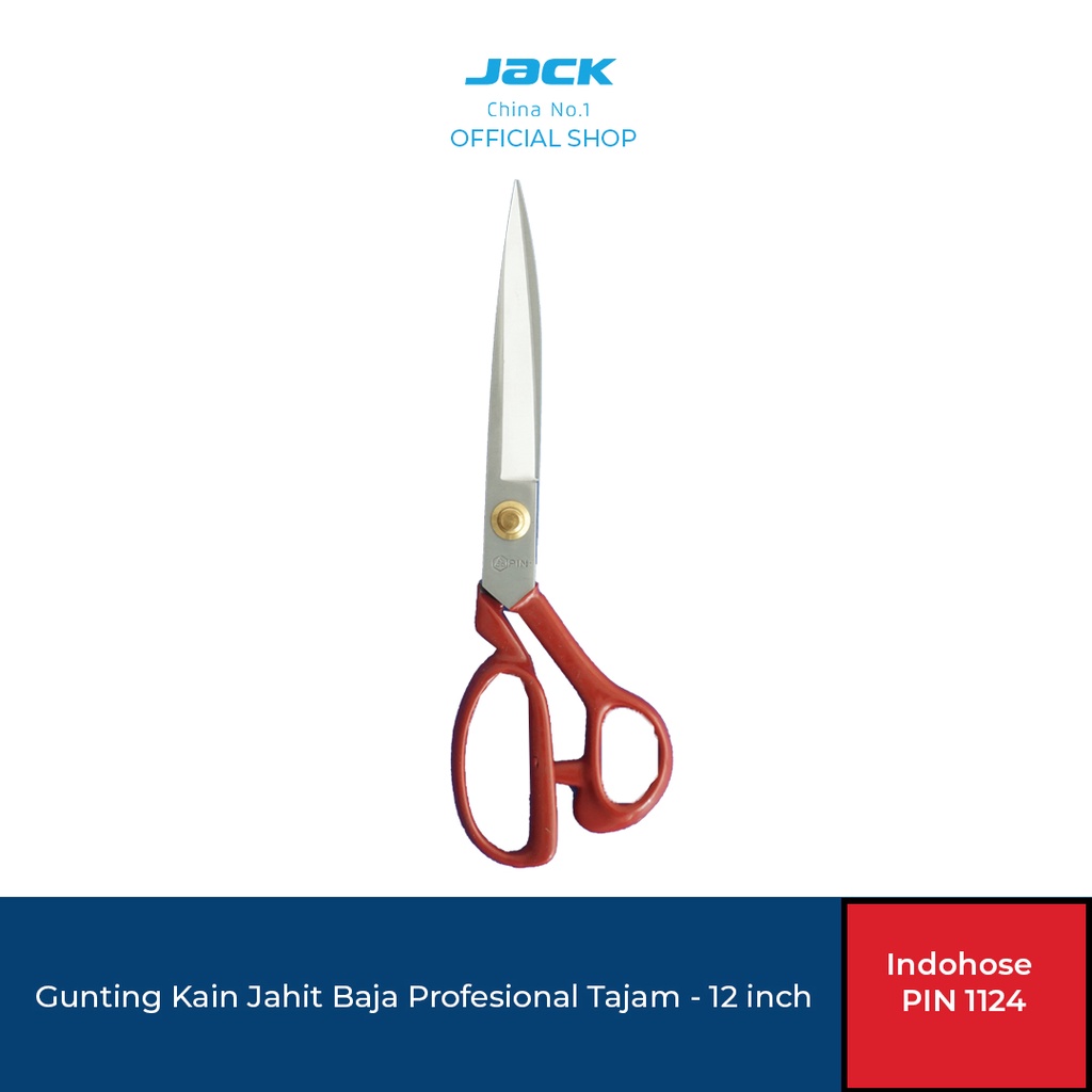 

PIN 1124 Gunting Kain Jahit Baja Profesional Tajam - 12 inch
