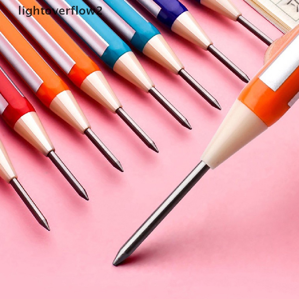 (lightoverflow2) 1pc Pensil Mekanik 2B 2.0mm Gaya Korea Untuk Menulis / Sketsa