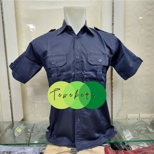 KEMEJA ENZINO PREMIUM KEMEJA SERAGAM PDL PDH LENGAN PENDEK by ENZINO