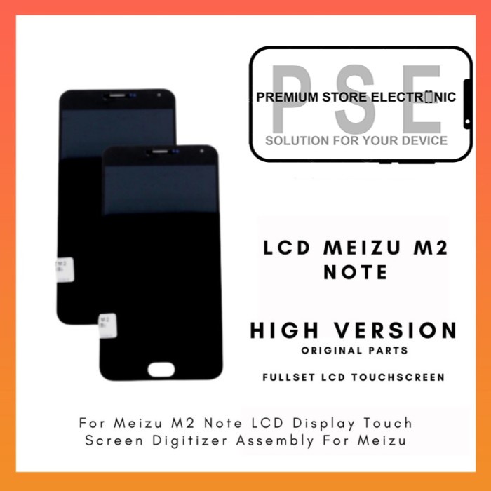 LCD Meizu M2 Note Original Fullset Touchscreen Garansi