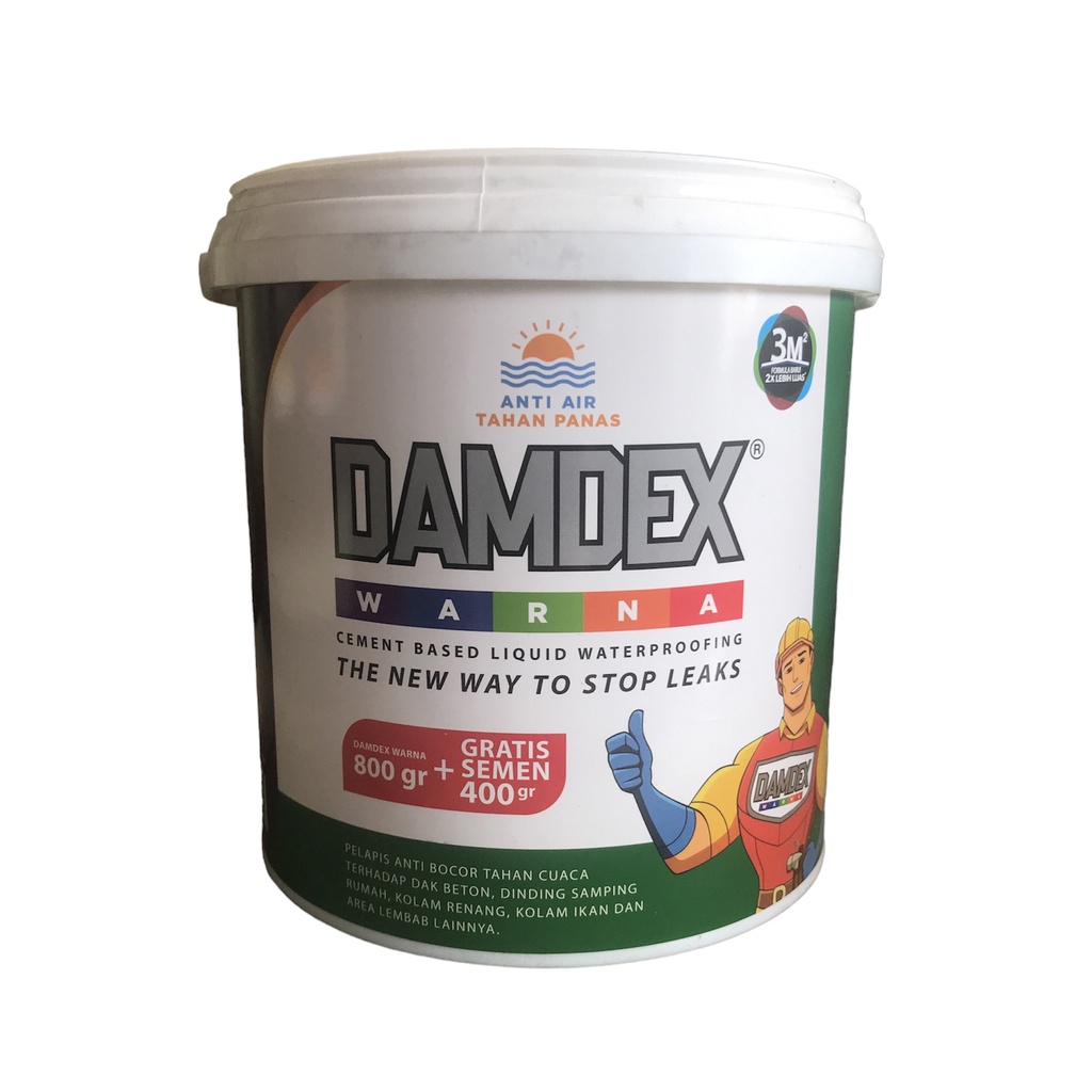 Damdex Warna 0.8 kg Pelapis Anti Bocor