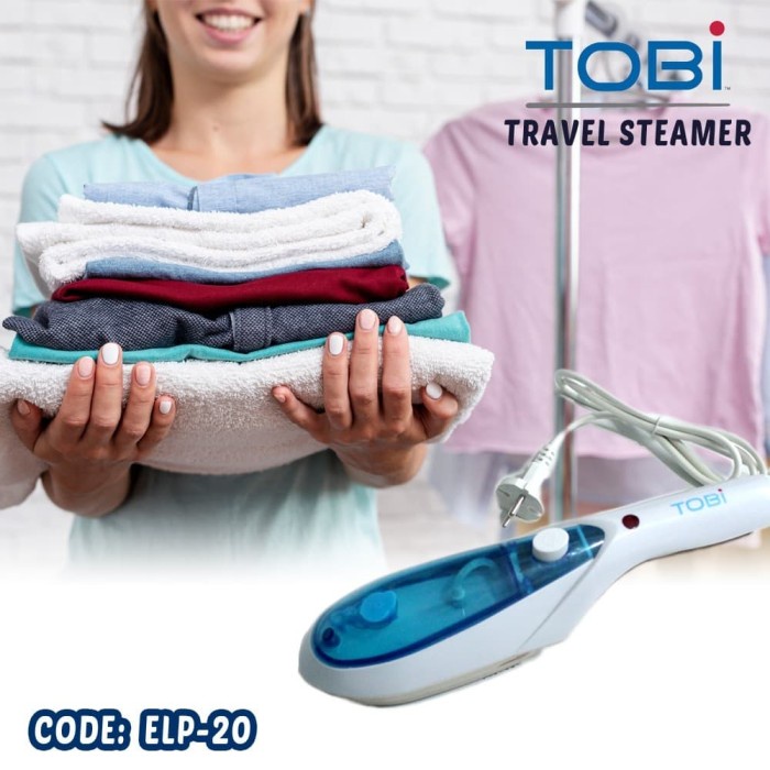 Setrika Uap TOBI SETRIKA UAP - TOBI TRAVEL STEAMER(F6Z1) BISA COD Setrika Mini Setrika Portable Tanp
