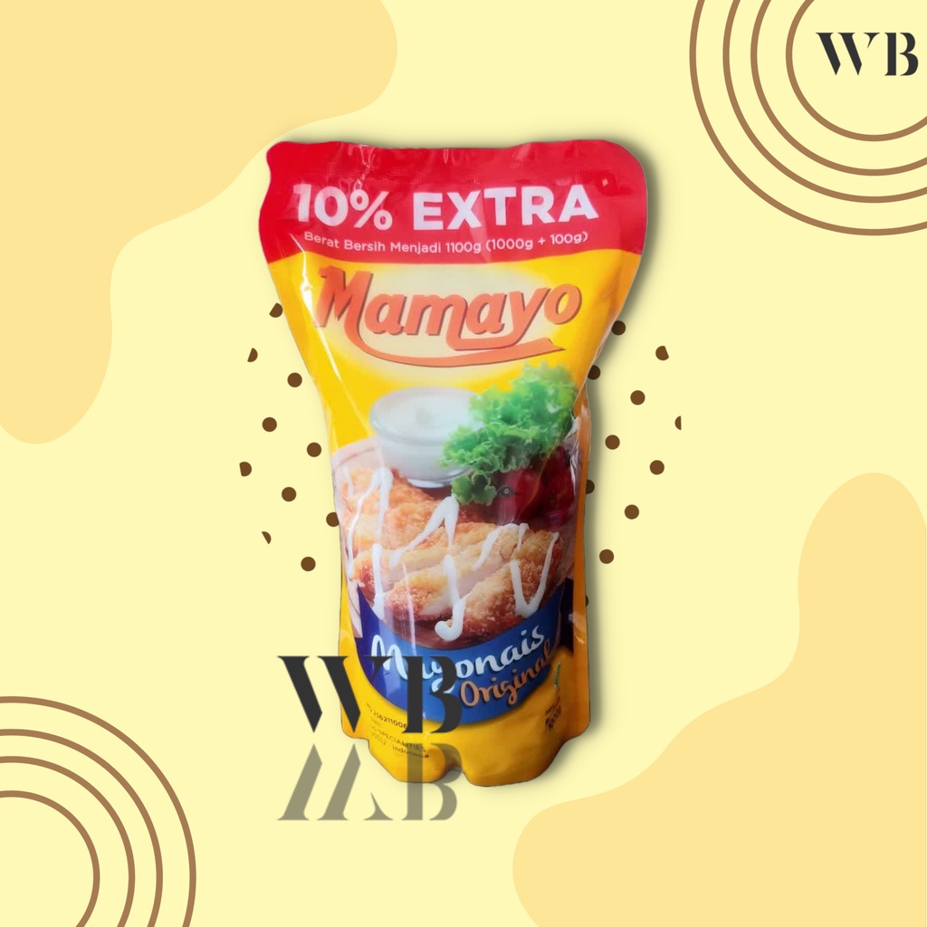 

MAMAYO Mayonaise 1KG [Extra 10%] Kemasan Baru