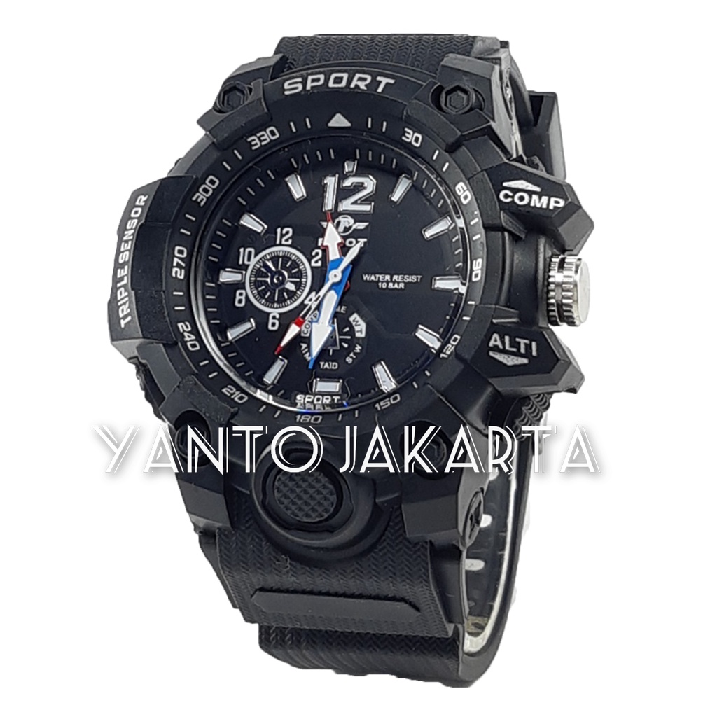 PILOT JAM TANGAN PRIA SPORT ANTI AIR GROSIR MURAH