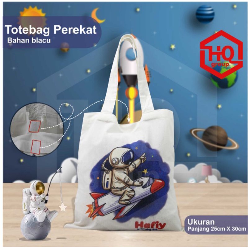 TOTEBAG ARA/ SEDANG/TAS ULANG TAHUN BLACU