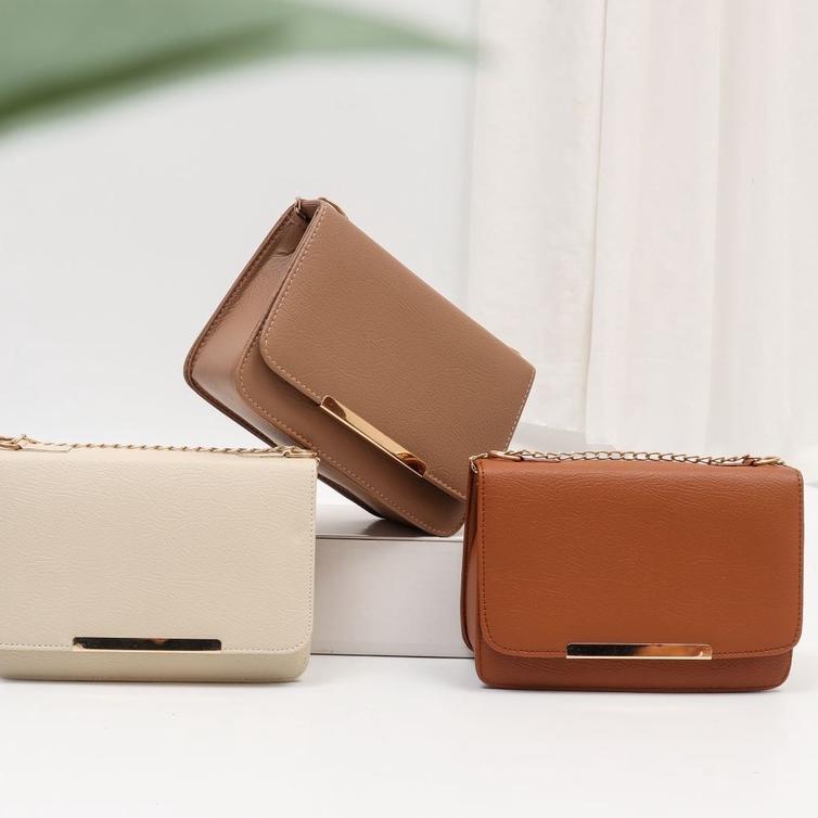 ㄳ AMELBAGHOME - Tiva Bag - Tas Wanita Tas Selempang & Bahu - Slingbag Polos GREAT SALES 3285 ♠