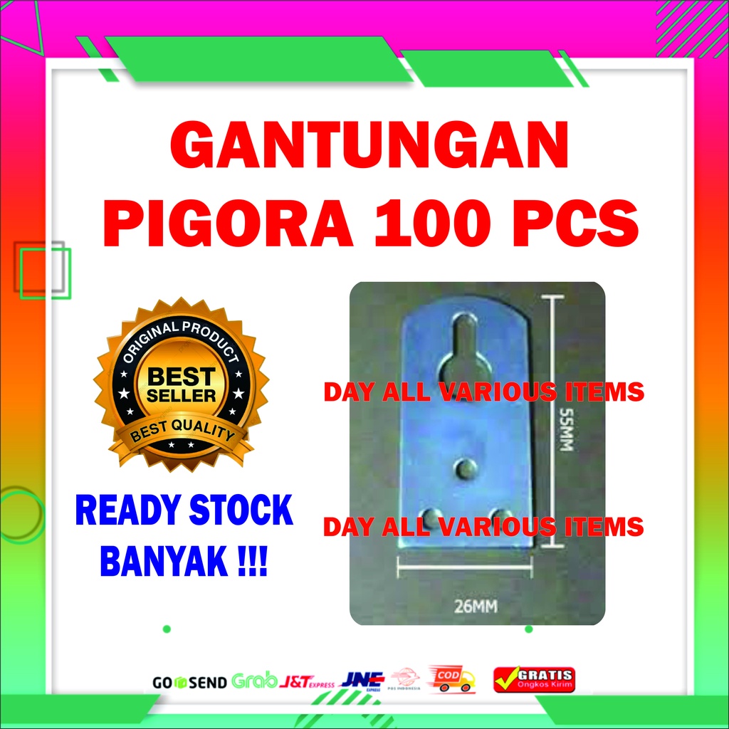GANTUNGAN PIGORA KECIL 100 PCS