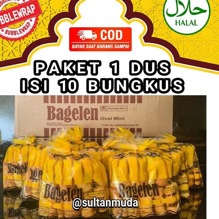 

⭐Rame-Rame 1 Dus isi 10 bungkus roti bagelen asli bandung raya