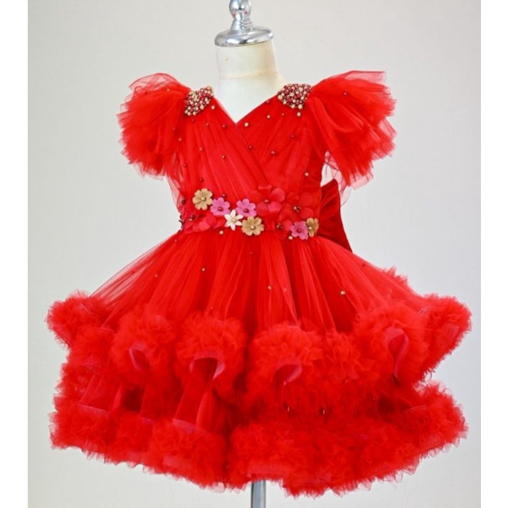 Dres Tutu Anak Mewah Kualitas Premium Harga Termurah / Baju Pesta Anak / Pakaian Anak Perempuan / Ba