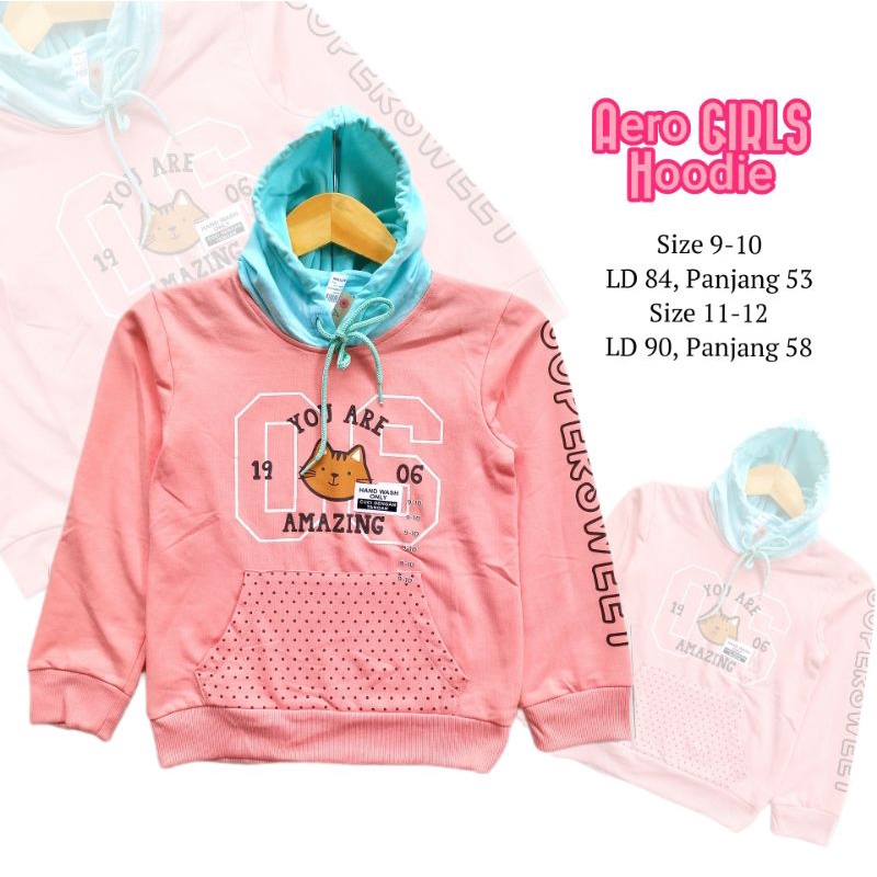 AERO GIRLS HOODIE anak