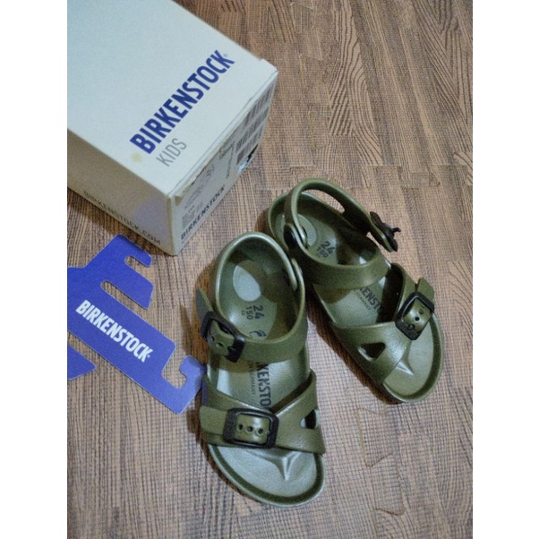 SALE SANDAL BIRKENSTOCK RIO KIDS EVA SIZE 24 NEW ORIGINAL