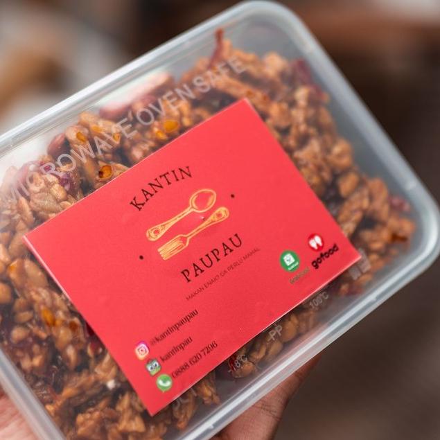 

10.10 Brands Festival Kering Tempe Kacang khas Kantin PauPau 300 gram 