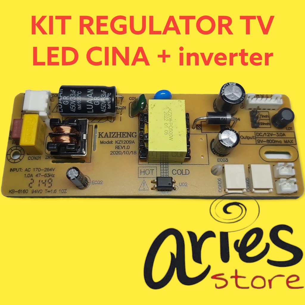 KIT REGULATOR TV LED CINA PLUS INVERTER